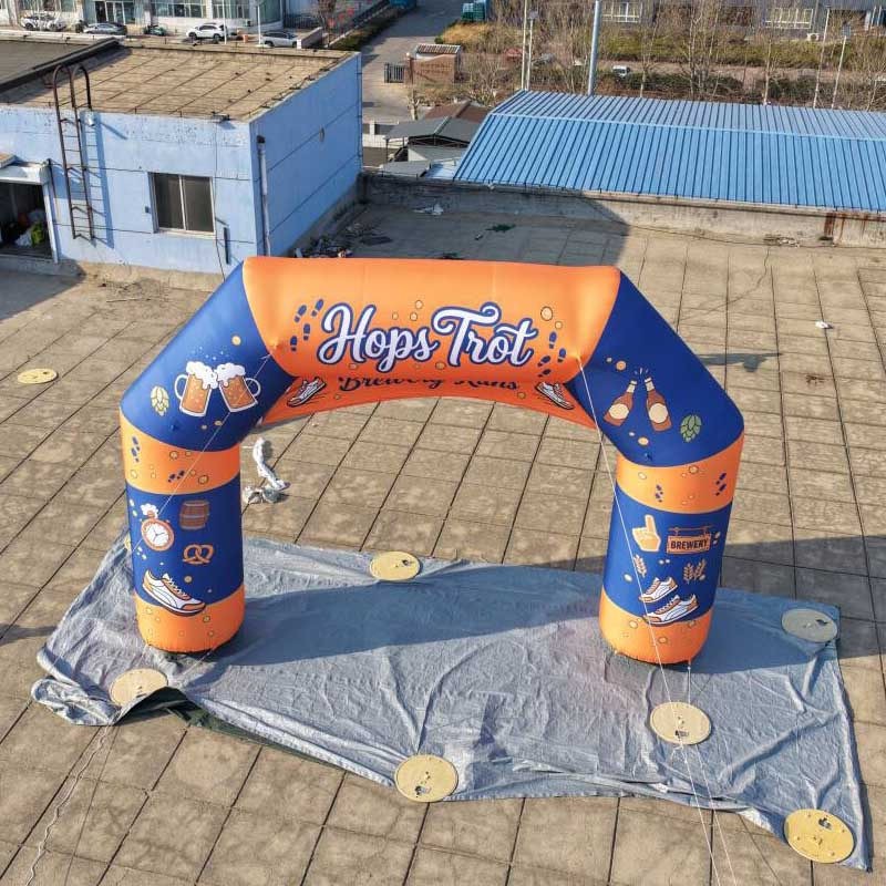 Inflatable Marathon Starting and Finishing Gate3